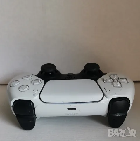 Оригинален! PS5 DualSense Controller White Без дрифт! Проверен! Model: CFI-ZCT1W, 5V-1500mA, снимка 5 - Аксесоари - 55969127
