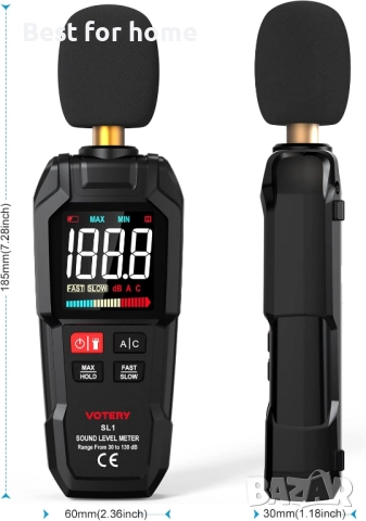 Цифров децибеломер, снимка 6 - Друга електроника - 51500771