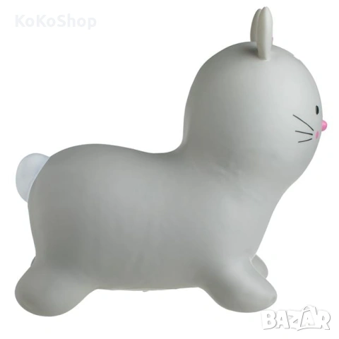 Надуваемо зайче за скачане Хоп - хоп, снимка 2 - Надуваеми играчки - 53683603