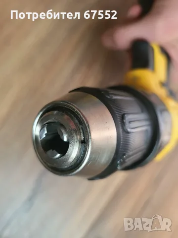 Ударен винтоверт Dewalt DCD776, само тяло в отлично състояние., снимка 6 - Винтоверти - 56127313