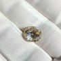 Огромен Топ Златен Фенси Диамант Мойсанит 8,5 карата diamond Moissanite, снимка 6