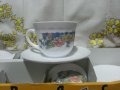 Френски аркопал чаши за чай , снимка 1 - Антикварни и старинни предмети - 44231618