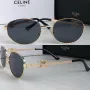 Celine 2024 дамски слънчеви очила елипса кръгли овални  два цвята , снимка 4