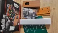 Мини дървена игра футбол на маса за деца с 2 включени топки, 34,5 x 23 x 7 cm, снимка 2