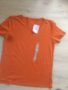 Оранжева,памучна тениска.размер М., снимка 2