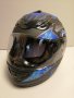 Мотоциклетна каска за цялото лице Protectwear H-510-BL- М, снимка 5