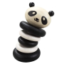 Дървена дрънкалка - панда (004), снимка 1 - Дрънкалки и чесалки - 44838304