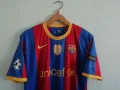 Barcelona Ronaldinho Nike футболна тениска фланелка Барселона Роналдиньо Шампионска Лига XL , снимка 4