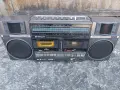 Ретро Радиокасетофон Hitachi TRK-W55E (Made in Japan) – За ремонт/части, снимка 1