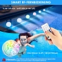 Комплект от 4 LED лампи за басейн RGB, IP68 водоустойчиви с дистанционно управление, снимка 5