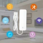 Tuya Smart / Smart Life WiFi Сензор за засичане теч на вода/наводнение, снимка 3