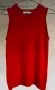 Червен топ без ръкави ZARA KNIT вискоза, еластан, снимка 3