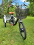 Многофункционален Нов модел e-Trike Hybrid Велосипед с три гуми Електрически Хибрид Триколка, снимка 2