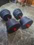 лежанка с дъмбели 30 кг и два лоста , снимка 3