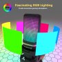 Zealsound RGB USB,професионален,кондензаторен микрофон PC PS4 PS5,Телефон,Запис,Стрийминг,Подкастинг, снимка 5