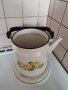 Емайлиран чайник - ретро и форма за кекс , снимка 4