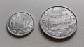 1 франк 1965, 5 франка 1975 Френска Полинезия, снимка 1