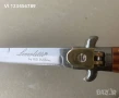 Италиански автоматичен нож leverlettoAkc - 100x240 mm, снимка 3