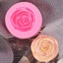 3D 5 см голяма роза силиконов молд форма фондан торта украса шоколад гипс сапун свещ, снимка 5