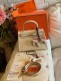 чанта Ермес Кели 25*HERMES KELLY 25 CRAIE EPSOM GOLD HARDWARE , снимка 2
