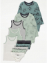 Джордж Koala Bear Print 2 Pyjamas 3 Vests and 5 Briefs Set