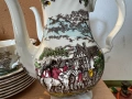 класически английски порцелан "Myott's Country Life"/45 части/, снимка 3