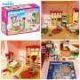 Playmobil Романтична къща за кукли 5303 - Плеймобил, обзаведена, 6 стаи, снимка 4