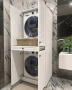 Шкаф за пералня и сушилня с рафтове , снимка 1