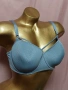 marlies/dekkers 80 D Сутиен с чокър от син брокат , снимка 2