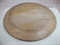 Чиния дървена от соца пирографирана, снимка 4