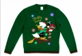 Мъжки коледен светещ пуловер на disney, снимка 1