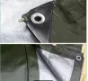 Тежкотоварно слънце и водоустойчиво брезентово покривало 4х5м. Платнище защита при всякакви атмосфер, снимка 2