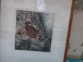 Стара картина Аладжа манастир Варна 40 / 37 см, снимка 4