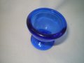 Винтидж Кобалтово синьо стъкло Чаша , снимка 6