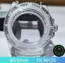 Каса и каишка за японски механизъм NH35 Seiko модификация съвместими резервни части ретрофит, снимка 1