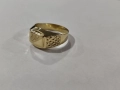 Златен пръстен 14к мъжки, снимка 5