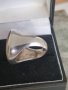 Масивен сребърен пръстен със седеф 925 проба , снимка 6