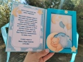 Луксозна картичка кутия за кръщене, рожден ден, снимка 8