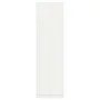 vidaXL Гардероб Бяло 55 x 25 x 189 см Инженерна дървесина, снимка 6