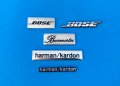 Елблеми Bose Harman Kardon Алуминиеви 3d Bmw Vw Seat Audi / e60 1.9tdi, снимка 1