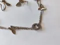 Сребърен комплект гривна с обеци Nuove Gioie, снимка 5