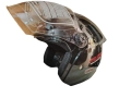 Каска за Мотор/Скутер/АТВ Черна Мат/Лак, снимка 13
