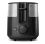 Тостер, Philips, Daily Collection HD2517/90, 830 W, черен/сребрист, снимка 3