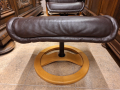 фотьойл, кресло от естествена кожа със зони за релакс , снимка 8