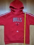 NBA / Chicago Bulls / Adidas - детски суичър с качулка Hoodie, снимка 11