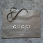 Автентична GUCCI хартиена кериър торба 29см x 38см подаръчна, снимка 2