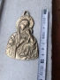 Богородица панагия медальон кръст религия бронз, снимка 4