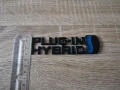 черна емблема Toyota Plug-in Hybrid, снимка 3