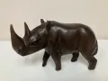 Статуетка от абанос (дърворезба) - носорог, снимка 1