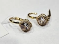 Златни обеци 2.6гр 07222-25, снимка 2